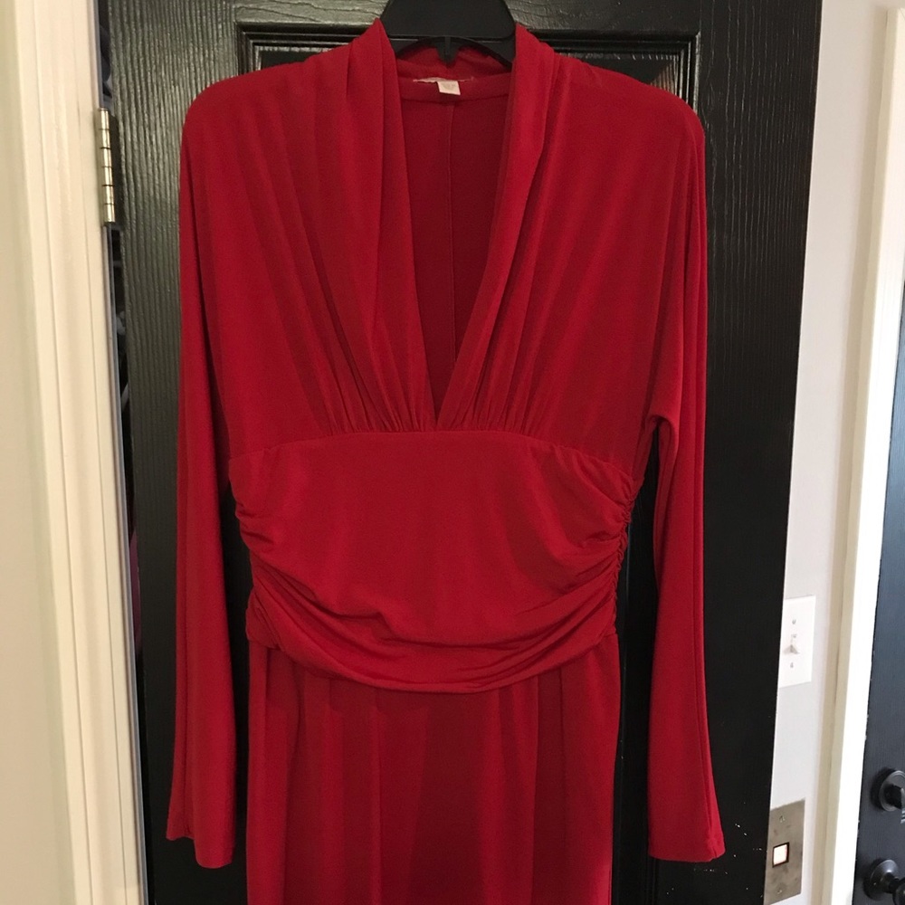 Boston Proper Red Dress